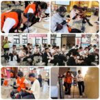 新加坡佛光山水陸少年義工團參訪蘭陽仁愛之家及高齡體驗　妙志法師講述星雲大師宗教融合理念