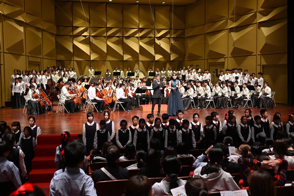 400名音樂班學生共同演出　彰化縣政府舉辦教學成果聯合展演
