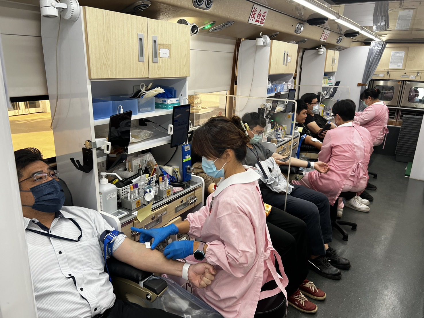 中油公司煉製事業部　「捐血有愛，熱血澎湃」　活動登場