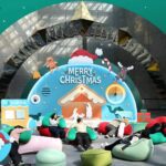 科工館冬令營報名開跑　1f大廳聖誕氛圍迎賓暖心登場