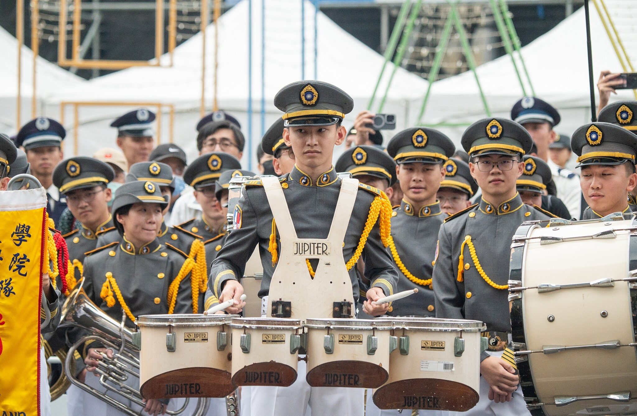 三軍管樂首度街頭對決　嘉義市國際管樂節限定「陸海空battle」熱血登場