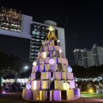 迎接冬日幸福時光！　台中好聖誕9米主燈「聚．光」今點燈　聖誕野餐日溫馨揭幕