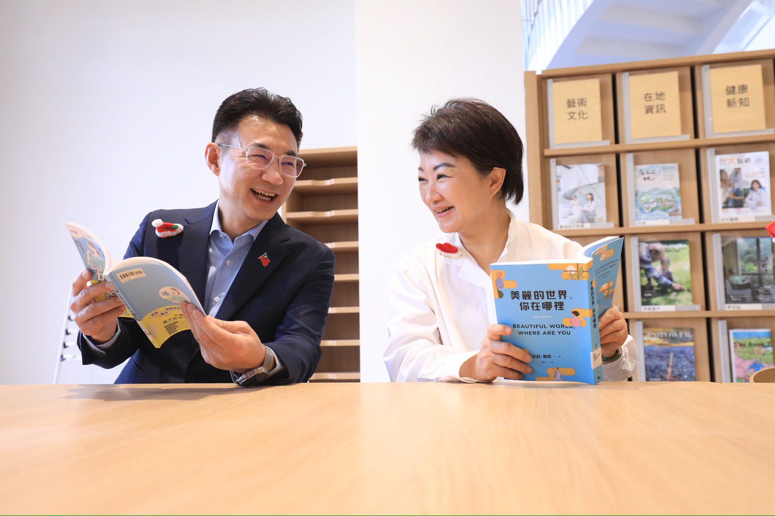 打造「會呼吸的圖書館」！　-北屯溪東圖書館正式開館-盧市長：提供多元友善閱讀空間