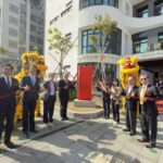 財政部高雄國稅局與勞動部職業安全衛生署合署-　新建辦公廳舍「中央機關河堤辦公大樓」-　今日隆重舉辦落成啟用典禮