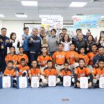 南投縣新街國小棒球隊台彩威力盃全國少棒賽奪冠　許縣長勉勇敢追夢