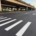 配合年末大型活動交通需求　中市完成環中路南向道路燙平