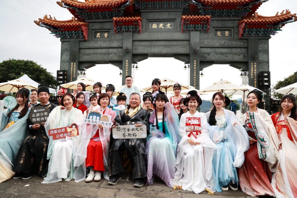 結合漢服推廣宗教文化觀光　台灣寺廟文化藝術節　文武廟熱鬧登場