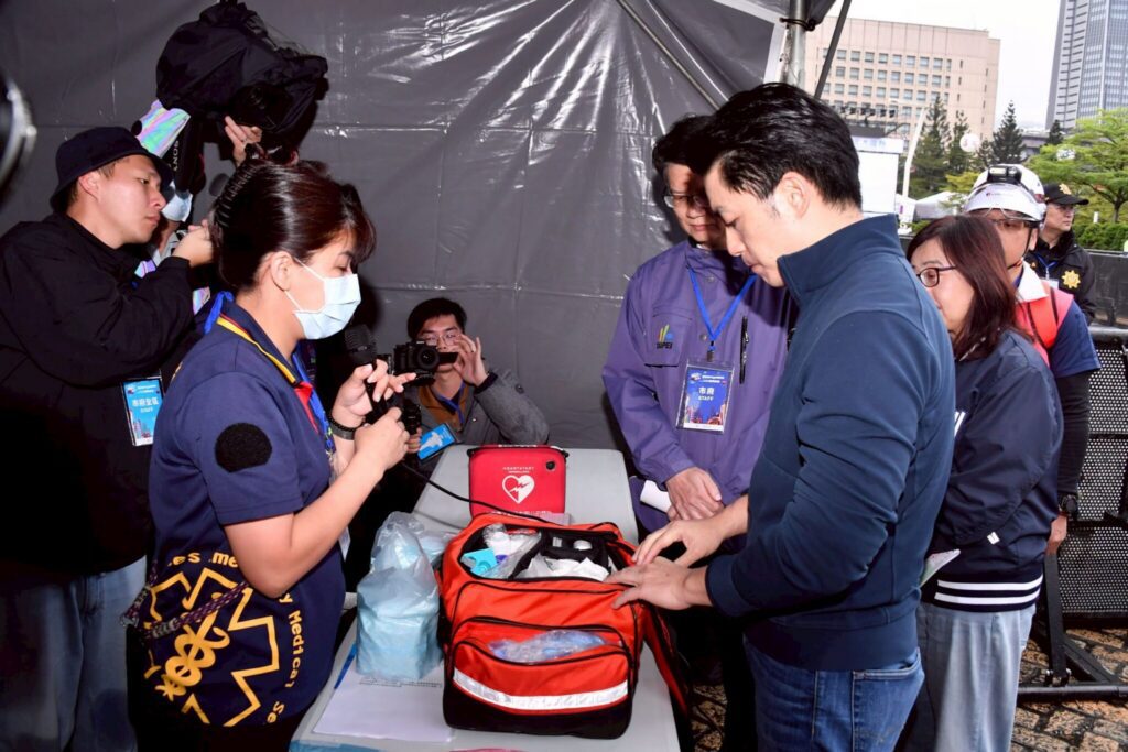 3,014人投入執勤 蔣萬安跨年前夕視察啟動13項維安