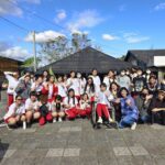 「愛的循環・逆風同行-五味屋元旦特賣會」-邀請受災鄉親散心尋寶免費-由花女學生服務學習完成準備工作