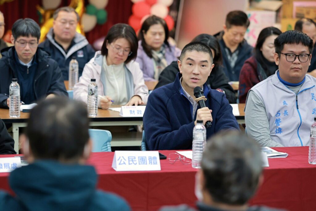 謝國樑主持中山區公民座談　零距離回應市民關切