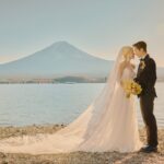 陳漢典-lulu夫妻喜帖藏幸福寓意-日本富士山見證下頂豔陽拍婚紗