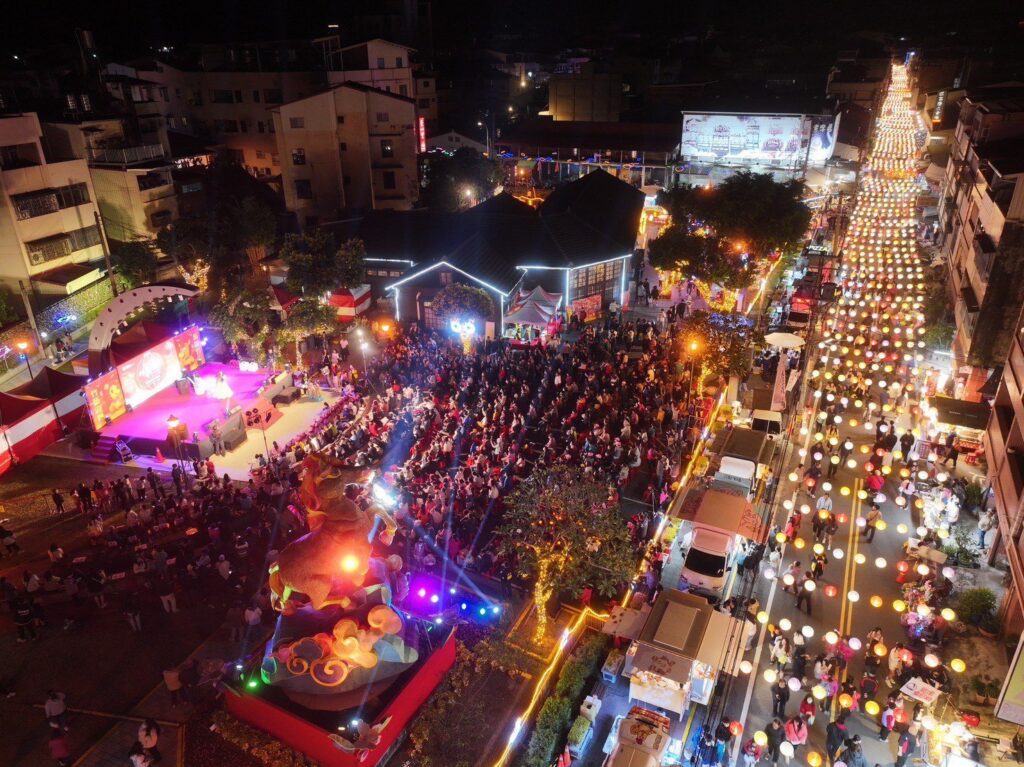 「2026竹山　竹藝燈會」熱鬧開幕　跨年夜嗨翻菸葉館