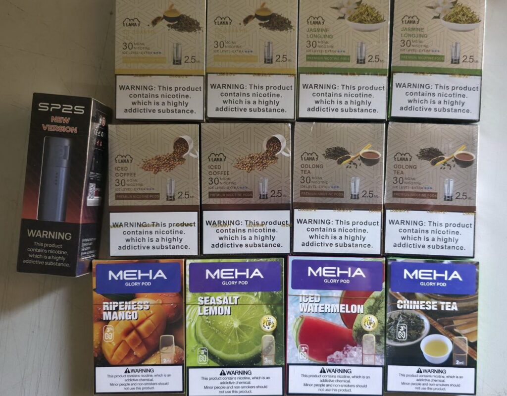 春節加強邊境管控-海巡基隆港科技聯防查獲違規電子煙