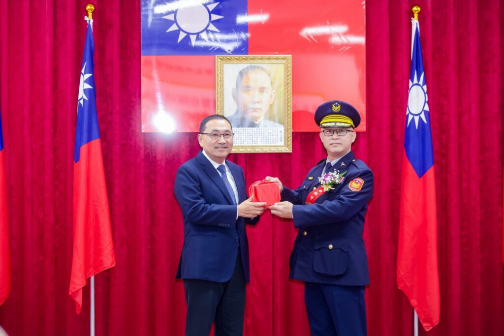 新北捷運警察隊正式成立　侯友宜：捷運建設與安全警力同步到位