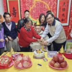 百歲榮民賀嵩壽　高雄市榮服處歡樂慶生