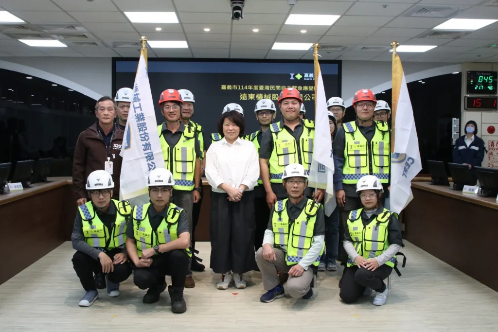 嘉義市防災成果獲中央優等肯定　3支t-cert成軍強化城市韌性