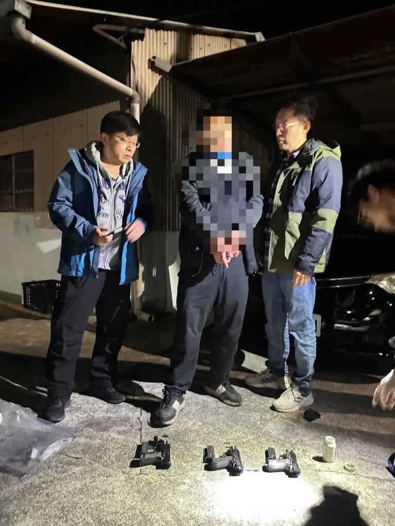 討債反遭持槍砸車　中埔警方速逮捕犯嫌到案