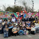 中美洲友邦美食餐車巡迴啟程　林佳龍偕大使群聚兒童新樂園揭幕