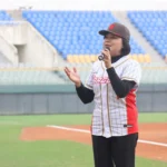 張麗善縣長出席味全龍春訓勉勵球員 -展現雲縣對棒球運動的全力支持與推動