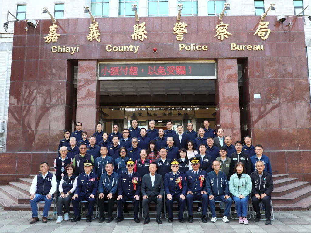 古瑞麟接任嘉義縣警察局長　翁章梁見證交接典禮