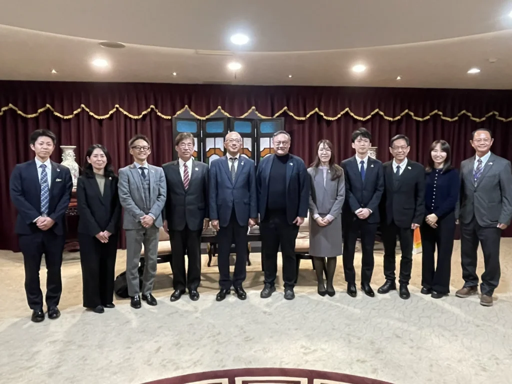 日本姊妹市宮崎縣副知事第3度拜會台中 鄭副市長:深化交流、共創雙贏