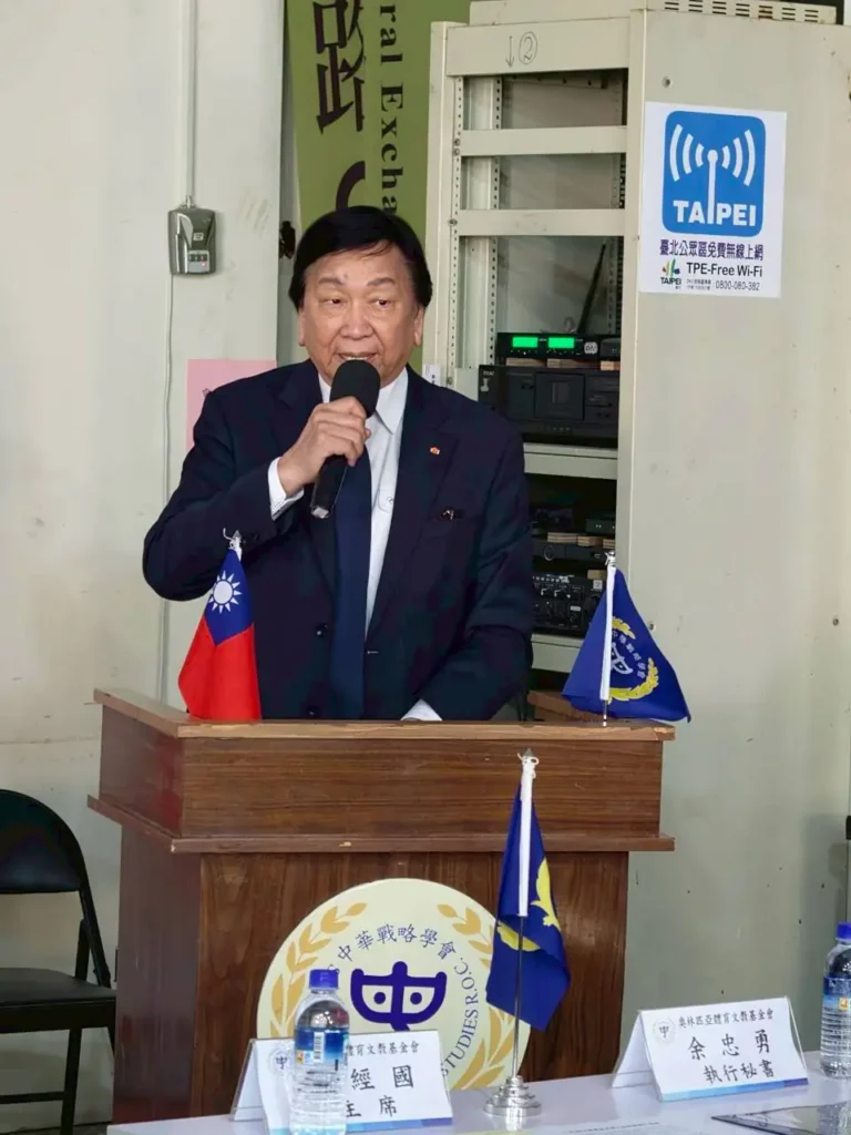 中華戰略學會研討會　吳經國博士主講「奥會模式」國際談判秘辛　退而不休續寫奧林匹克篇章