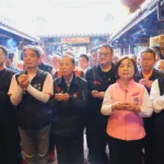 「時尚媽祖」降臨台中！-　山邊媽祖百年首訪-傍晚攜手旱溪、大庄媽逛夜市-鄭副市長祈願國泰民安