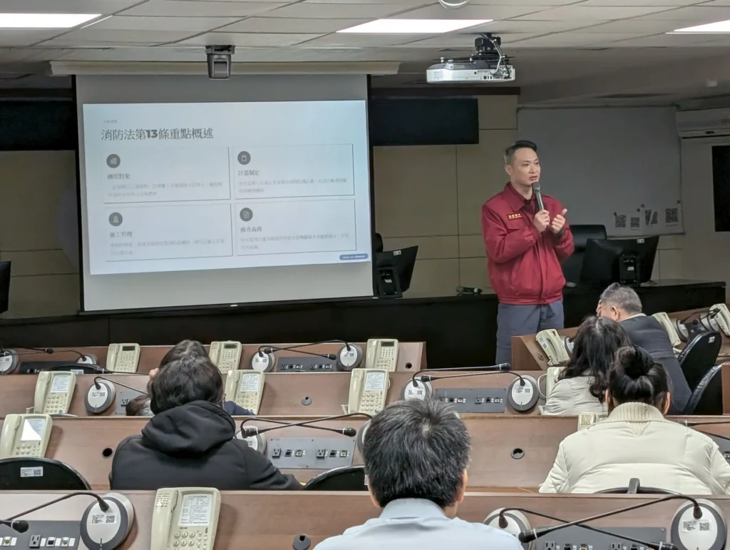 春節前夕強化防災整備　基隆消防局提醒用火用電安全與施工防護