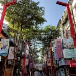 走進年節西門町 徒步區林蔭成最美背景