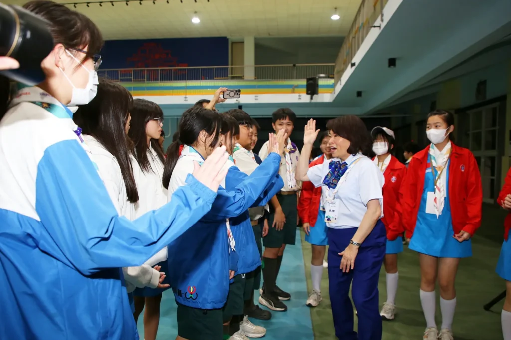 camp-next國際挑戰營開幕　黃敏惠勉勵女孩勇敢行動、影響世界