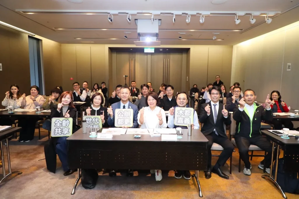 黃敏惠帶隊北上招商 嘉義市都更案吸引鉅陞、麗寶等大咖爭相參與