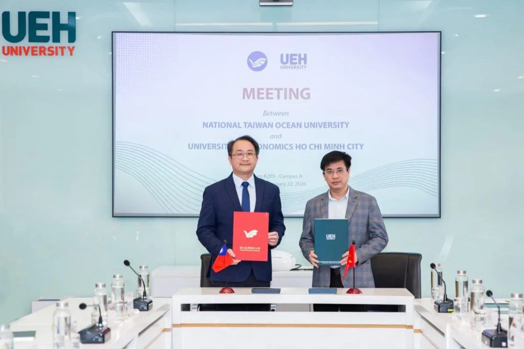 深化臺越高教合作 海大與胡志明經濟大學簽署mou展現國際化成果