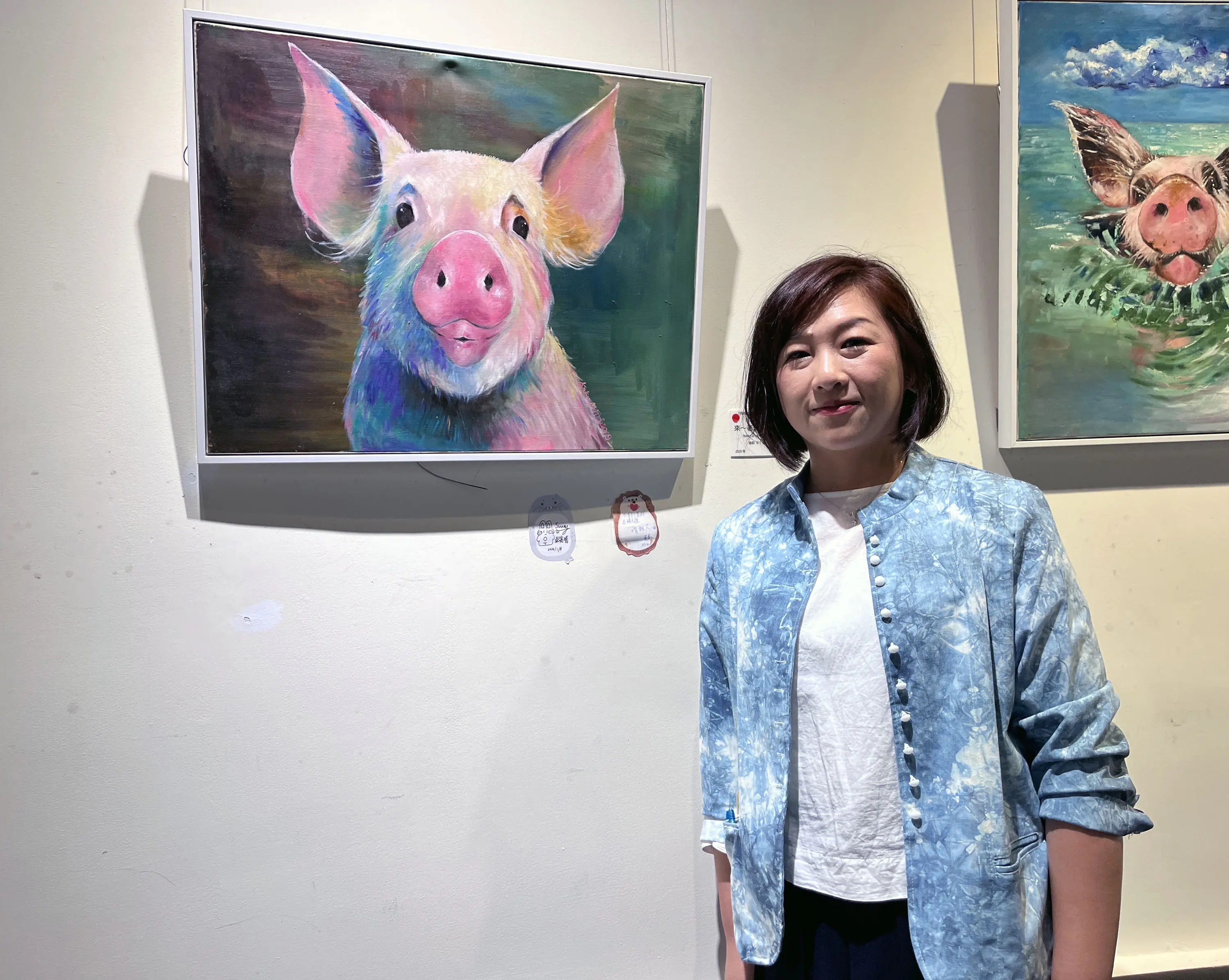 用畫筆傾聽毛孩心聲！　郭曉君「我的畫，毛孩的話」港藝溫暖登場