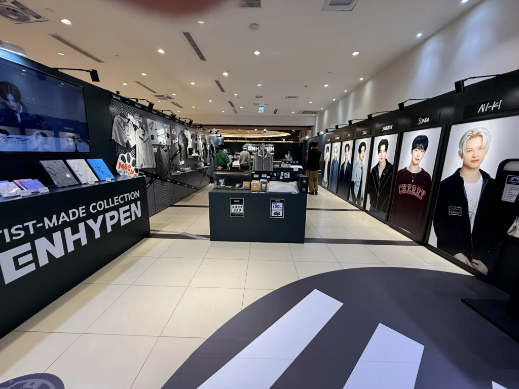 enhypen-高雄快閃店登場- 成員親自參與企劃引發熱議- 南部恩靜注意enhypen-巡迴快閃店- 最終站落腳高雄夢時代購物