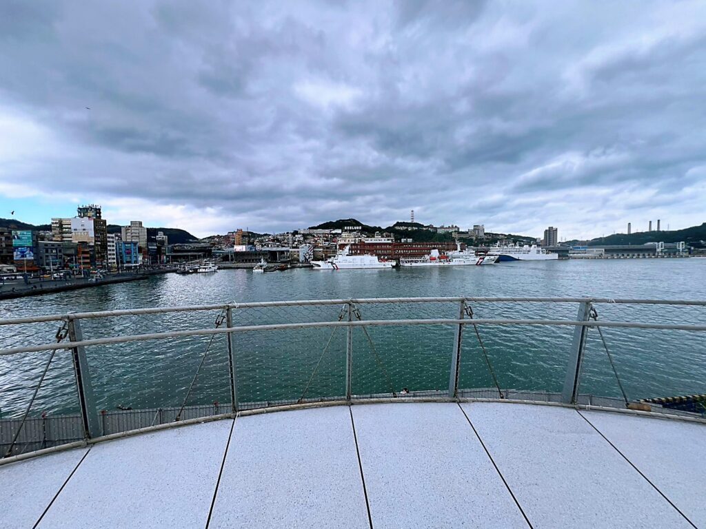 基隆海洋廣場臨時通道封閉 1/7-2/8施工改道路線通行