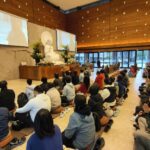 農禪寺新年早課    迎向一整年的祥樂豐足