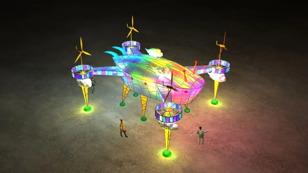 智慧農業照亮嘉義縣 -2026台灣燈會 打造全台首座「農業無人機」主燈