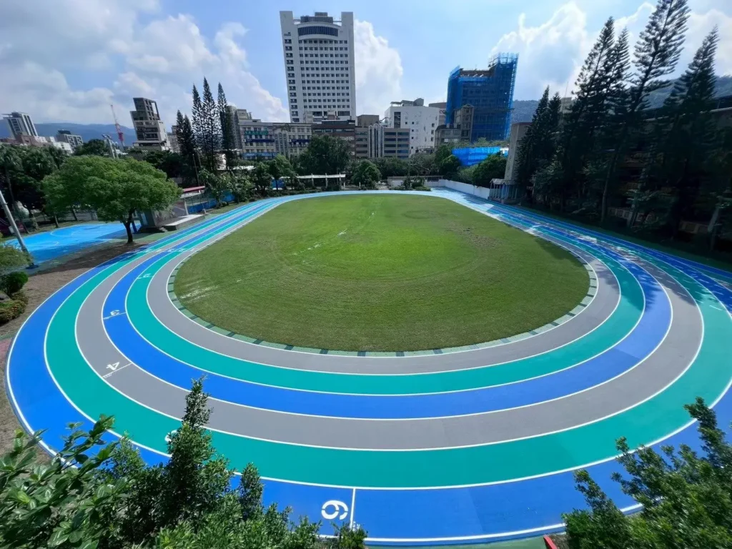 臺北市跑道球場華麗轉身　構築運動教育新地標