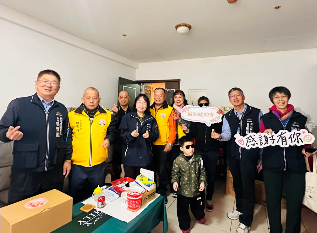 中市溫馨快遞35年送暖不間斷 陪伴家庭平安過年關