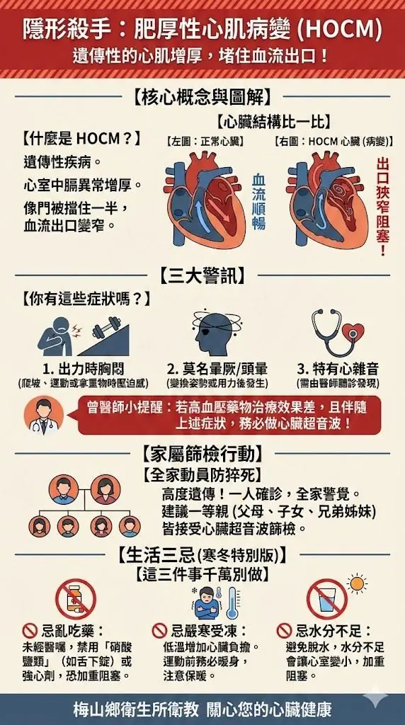嘉縣梅山衛生所卓越守護　揪隱形心臟殺手