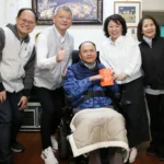 嘉義市關懷身心障礙退伍軍人 林瑞彥致贈春節慰問金