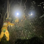 夜幕山林驚魂　基隆消防兩小時成功救回迷途7旬婦