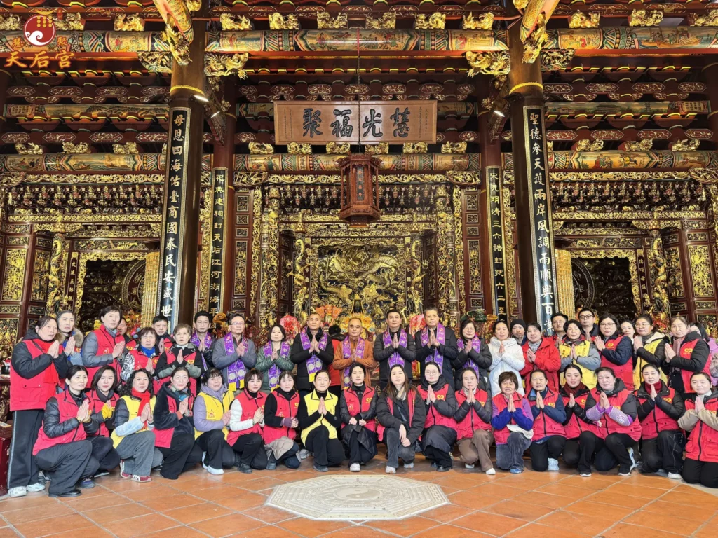 慧聚天后宮2025年歲次乙巳年圓斗燈謝太歲活動圓滿