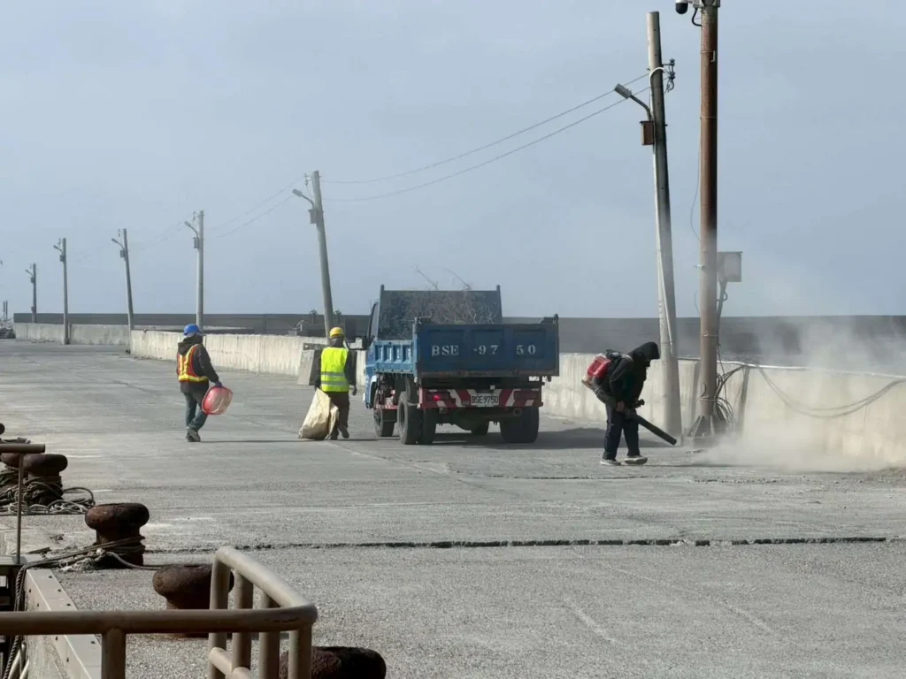 雲縣府漁港清潔與環境美化　迎接馬年全新風貌