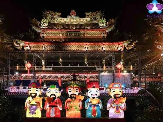 20間宮廟助陣台北燈節　300公尺燈海隧道、馬年特色燈飾超吸睛