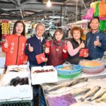 春節前穩定民生物資供應　林茂盛視察宜蘭果菜市場