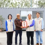 迎新年感謝清潔隊員　嘉義市副市長除夕送暖