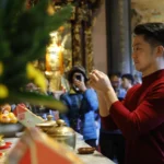 蔣萬安大年初一走春祈福　連訪11間廟宇祝「馬年行大運」