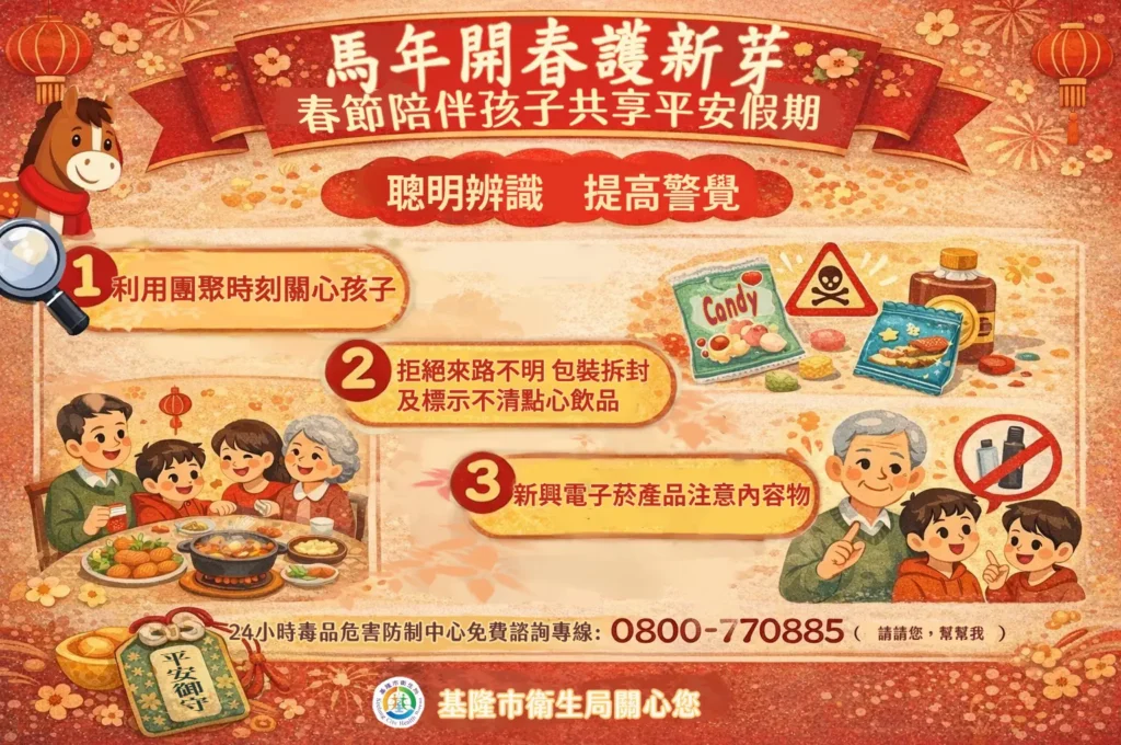 春節施放煙火　基隆消防局籲遠離鬧區與河畔　夜間10點後禁放