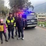 七旬紅衣老婦受困溪頭山區失聯　溪頭警方、民力深夜搜山助平安歸來